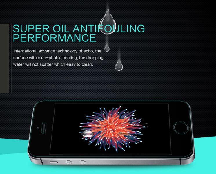Защитное стекло NILLKIN Amazing H+ для iPhone 5/5s/SE: фото 11 из 15