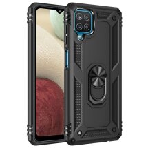 Защитный чехол Deexe Armor Case для Samsung Galaxy A12 (A125) / A12 Nacho (A127) - Black: фото 1 из 1
