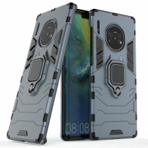 Защитный чехол Deexe Hybrid Case для Huawei Mate 30 Pro - Blue: фото 1 из 7