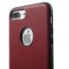 Захисний чохол G-Case Ostrich Skin для iPhone 7 Plus - Red (214220R). Фото 6 з 9
