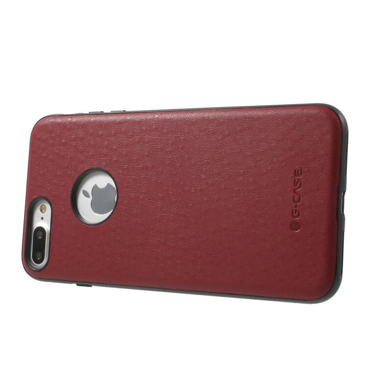Захисний чохол G-Case Ostrich Skin для iPhone 7 Plus - Red: фото 4 з 9