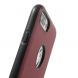 Захисний чохол G-Case Ostrich Skin для iPhone 7 Plus - Red (214220R). Фото 7 з 9