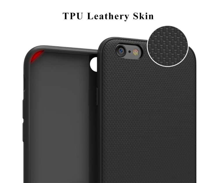 Захисний чохол IPAKY Protective Cover для iPhone 6/6s - Black: фото 9 з 10
