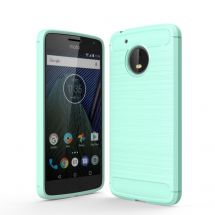 Захисний чохол UniCase Carbon для Motorola Moto G5 - Turquoise: фото 1 з 9