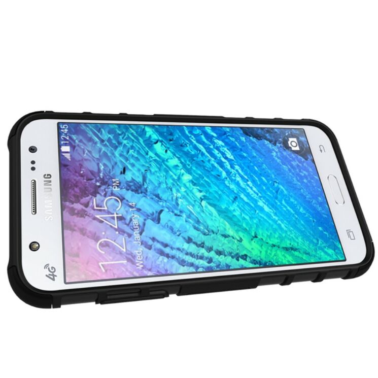 Захисний чохол UniCase Hybrid X для Samsung Galaxy J5 (J500) - Black: фото 5 з 7