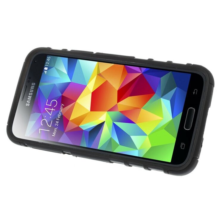 Защитный чехол UniCase Hybrid X для Samsung Galaxy S5 mini - Black: фото 5 из 9