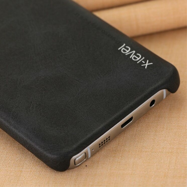 Захисний чохол X-LEVEL Vintage для Samsung Galaxy Note 5 (N920) - Black: фото 6 з 6