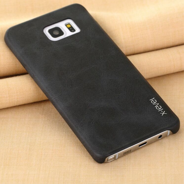 Защитный чехол X-LEVEL Vintage для Samsung Galaxy Note 5 (N920) - Black: фото 2 из 6