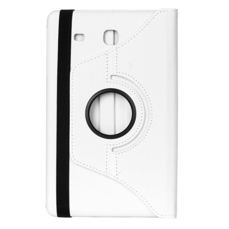 Вращающийся чехол Deexe Rotation для Samsung Galaxy Tab E 9.6 (T560/561) - White: фото 4 з 7