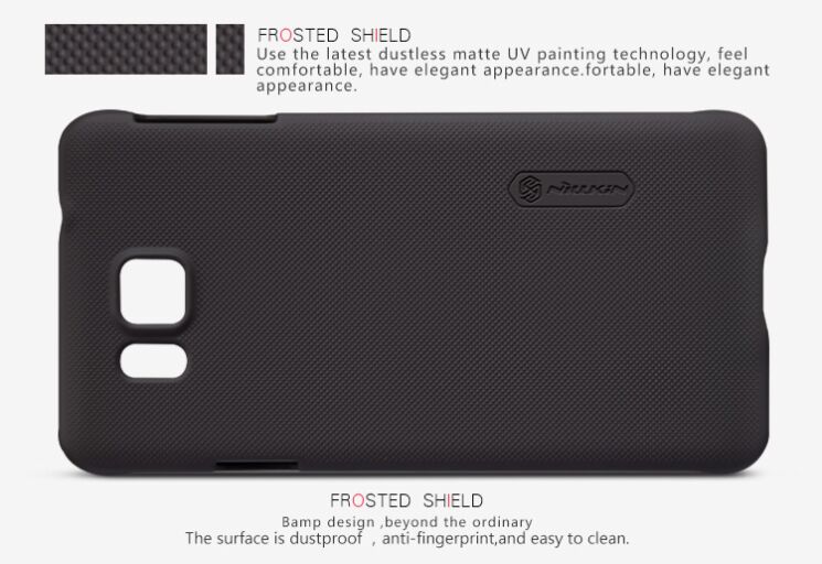 Пластиковая накладка Nillkin Frosted Shield для Samsung Galaxy Alpha (G850) - Gold: фото 15 з 16