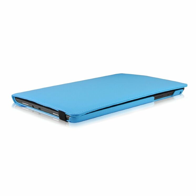 Вращающийся чехол Deexe Rotation для Samsung Galaxy Tab A 8.0 (T350/351) - Blue: фото 4 з 8
