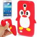 Силиконовая накладка Deexe Penguin Series для Samsung Galaxy S4 mini (i9190) - Red (S4M-9127R). Фото 1 из 6