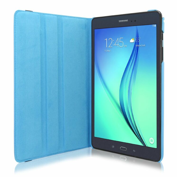 Вращающийся чехол Deexe Rotation для Samsung Galaxy Tab A 8.0 (T350/351) - Blue: фото 3 з 8