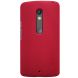 Пластиковая накладка NILLKIN Frosted Shield для Motorola Moto X Play - Red (382150R). Фото 6 з 16