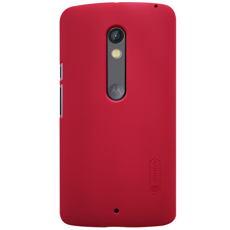 Пластиковая накладка NILLKIN Frosted Shield для Motorola Moto X Play - Red: фото 6 из 16