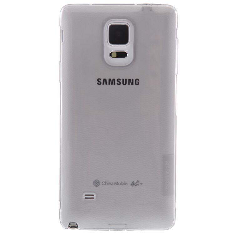 Силиконовая накладка NILLKIN Nature TPU для Samsung Galaxy Note 4 (N910) - Gray: фото 1 из 14