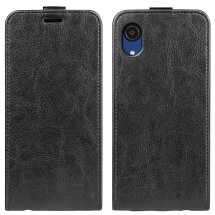 Чехол Deexe Flip Case для Samsung Galaxy A03 Core (A032) - Black: фото 1 из 10
