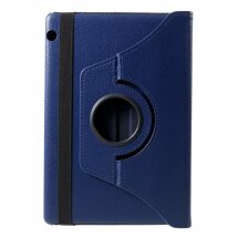 Чехол Deexe Rotation для Huawei MediaPad T5 10 - Dark Blue: фото 1 из 6
