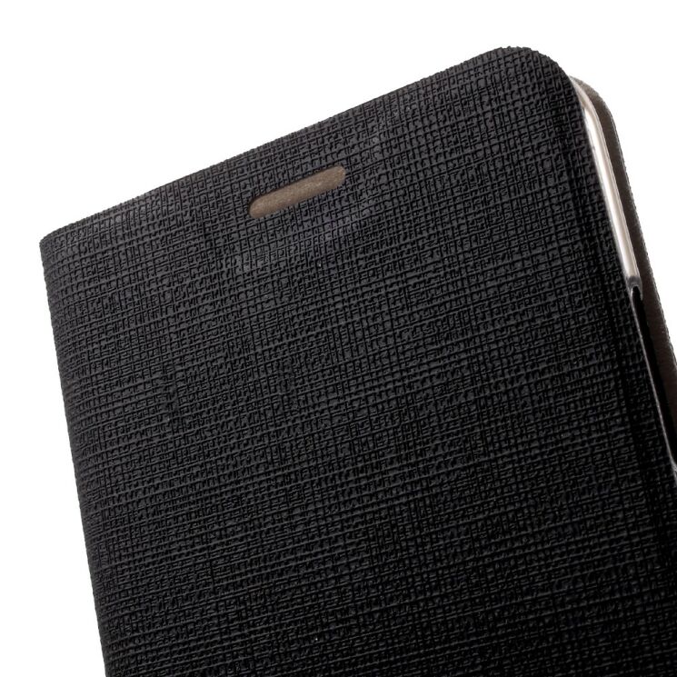 Чохол-книжка Deexe Lines Texture для Huawei Y7 - Black: фото 6 з 10