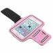 Чохол на руку Deexe Running Sports для смартфонів шириною до 77мм - Pink (981116P). Фото 3 з 8