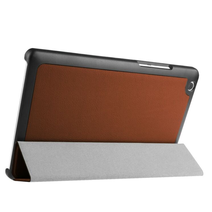 Чохол UniCase Slim для Lenovo Tab 3 850F/850M - Brown: фото 4 з 7