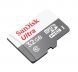 Карта памяти SANDISK microSDHC 32GB Ultra Class 10 UHS-I 48MB/s + SD адаптер (MC-0613). Фото 1 из 2