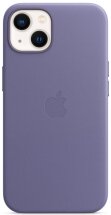Оригінальний чохол Leather Case with MagSafe для Apple iPhone 13 (MM163ZE/A) - Wisteria: фото 1 з 5