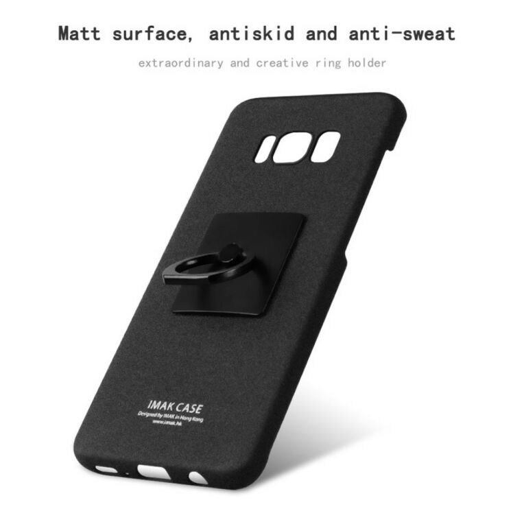 Пластиковий чохол IMAK Cowboy Shell для Samsung Galaxy S8 Plus (G955) - Black: фото 8 з 13
