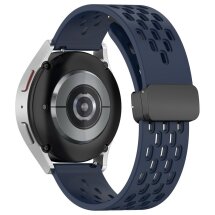Ремінець Deexe Astra Strap для годинників з шириною кріплення 22мм - Midnight Blue: фото 1 з 11