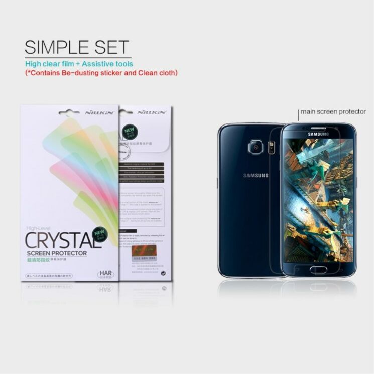 Захисна плівка NILLKIN Super Clear для Samsung Galaxy S6 (G920): фото 2 з 6