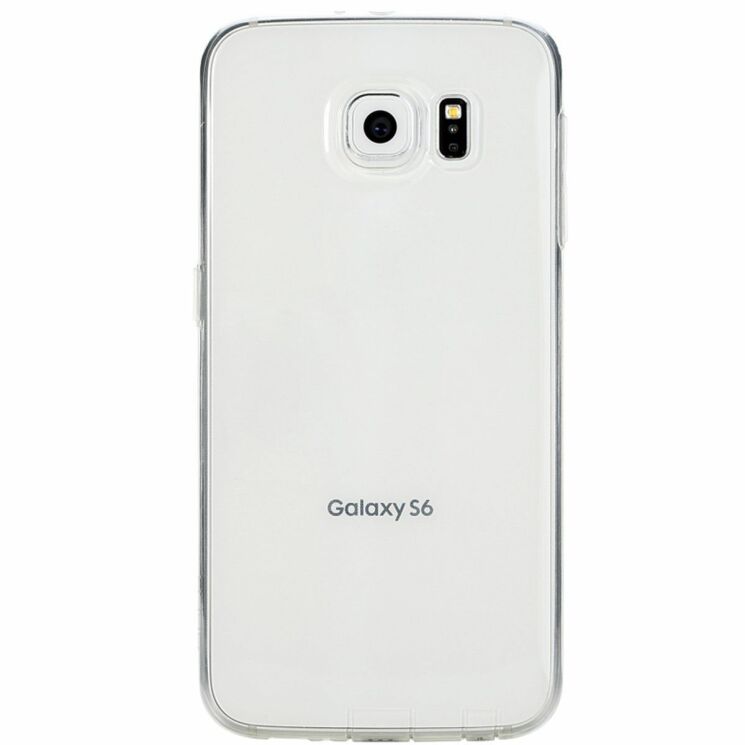 Силиконовая накладка ROCK Slim Jacket для Samsung Galaxy S6 (G920) - Transparent: фото 3 из 9