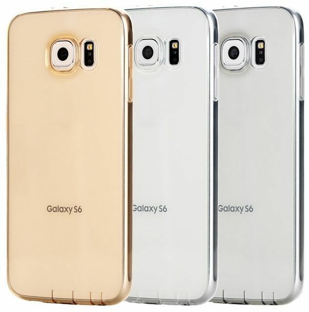 Силиконовая накладка ROCK Slim Jacket для Samsung Galaxy S6 (G920) - Transparent: фото 4 з 9