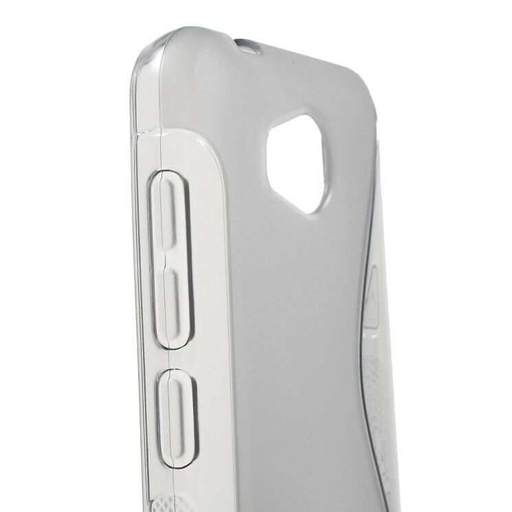 Силиконовый чехол Deexe S Line для Huawei Y3 II - Gray: фото 6 из 6