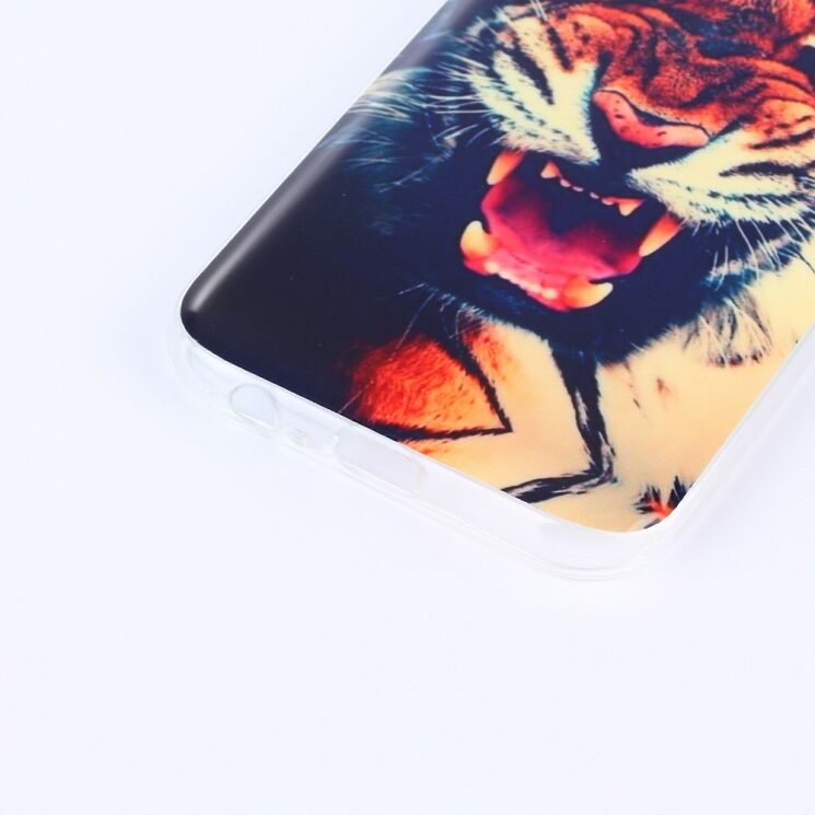 Силиконовый (TPU) чехол Deexe Life Style для Samsung Galaxy A5 (2017) - Angry Tiger: фото 3 из 3