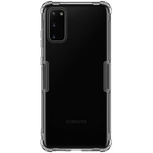 Силиконовый (TPU) чехол NILLKIN Nature Max для Samsung Galaxy S20 (G980) - Grey: фото 1 из 9