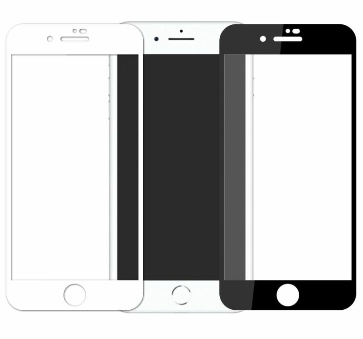 Захисне скло MOFI 9H Full Cover Glass для Apple iPhone 7 Plus / 8 Plus - Black: фото 4 з 11