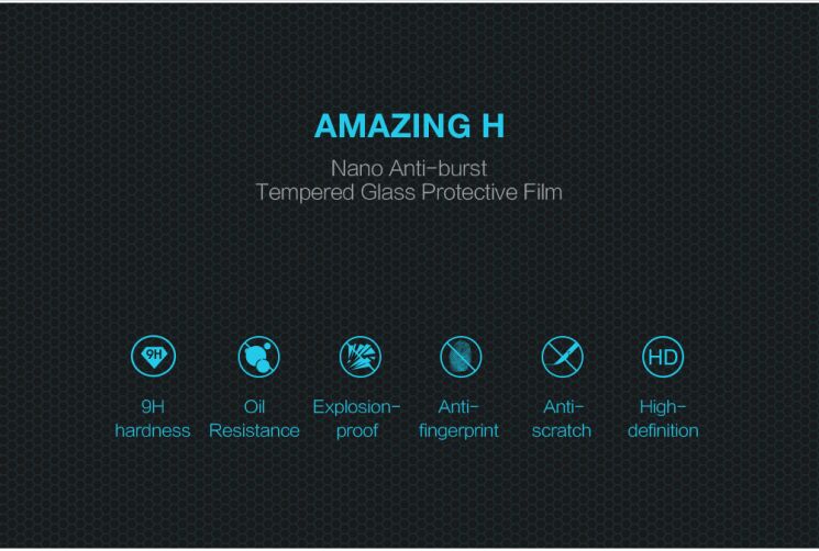 Защитное стекло NILLKIN Amazing H для Meizu MX6: фото 2 из 15