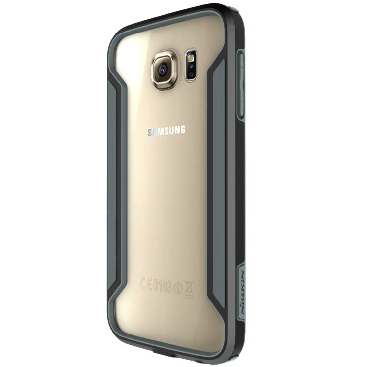 Защитный бампер NILLKIN Slim Border Series для Samsung Galaxy S6 (G920) - Black: фото 3 из 16