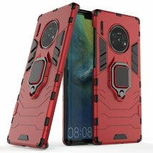 Захисний чохол Deexe Hybrid Case для Huawei Mate 30 Pro - Red: фото 1 з 7