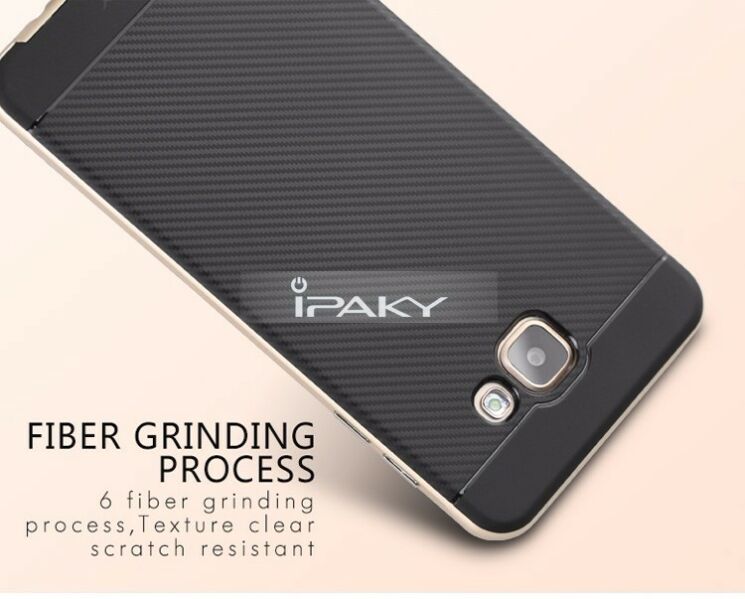 Захисний чохол IPAKY Hybrid для Samsung Galaxy A7 2016 (A710) - Silver: фото 3 з 7