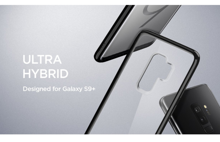 Защитный чехол SGP Ultra Hybrid для Samsung Galaxy S9 Plus (G965) - Matte Black: фото 10 из 14