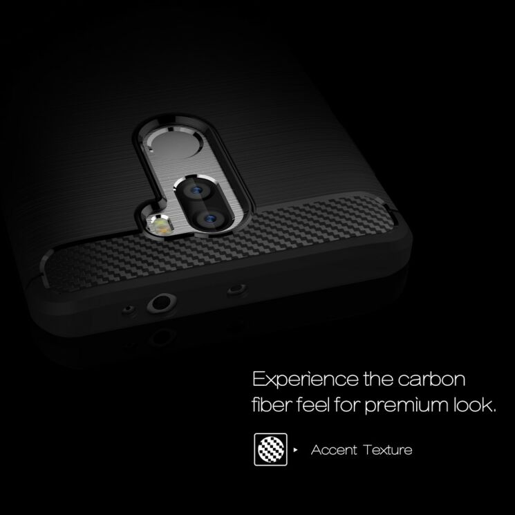 Захисний чохол UniCase Carbon для Xiaomi Mi 5s Plus - Turquoise: фото 4 з 8
