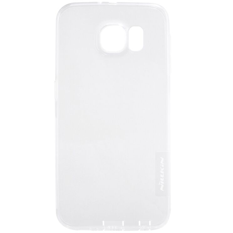 Силиконовая накладка Nillkin 0.6mm Nature TPU для Samsung Galaxy S6 (G920) - White: фото 1 з 13