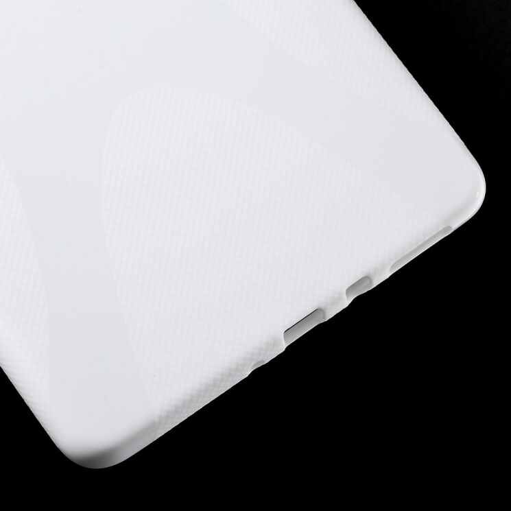 Силиконовая накладка Deexe X-Shaped для Samsung Galaxy Tab A 8.0 (T350/351) - White: фото 5 з 6