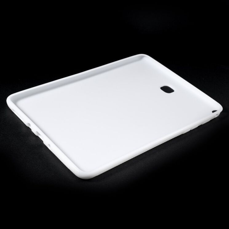 Силиконовая накладка Deexe X-Shaped для Samsung Galaxy Tab A 8.0 (T350/351) - White: фото 3 из 6