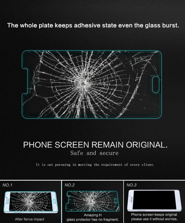 Захисне скло NILLKIN Amazing H Nano для Samsung Galaxy A5 (A500): фото 7 з 11