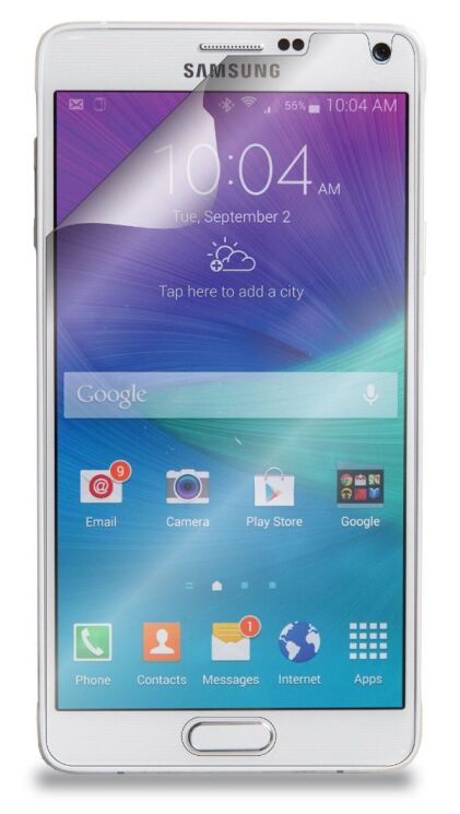 Матовая пленка Deexe Matte для Samsung Galaxy Note 4: фото 1 з 1