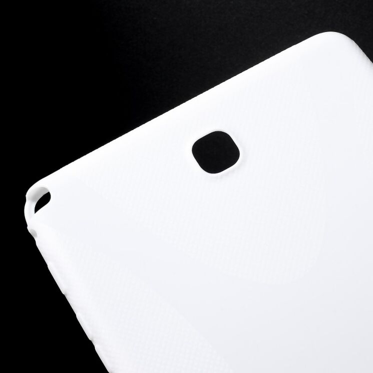 Силиконовая накладка Deexe X-Shaped для Samsung Galaxy Tab A 8.0 (T350/351) - White: фото 4 з 6