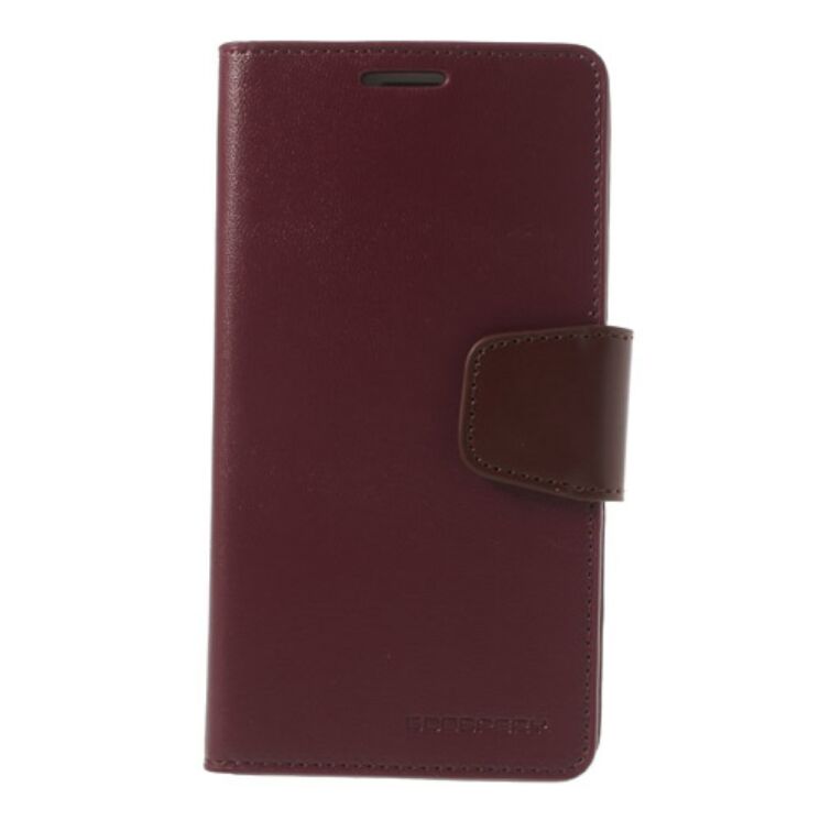 Чохол Mercury Sonata Diary для Samsung Galaxy S5 (G900) - Wine Red: фото 2 з 11