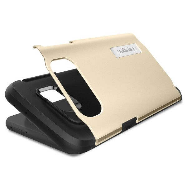 Чохол SGP Slim Armor для Samsung Galaxy S6 edge+ (G928) - Gold: фото 5 з 12